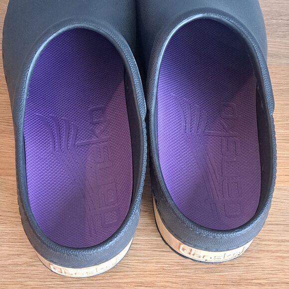 Dansko Kane Clogs Slip On Women Size 38 8 Black Lightweight Outdoor Gardening - Picture 9 of 10